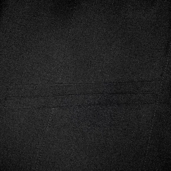 Ann Taylor SZ 8 Black Wool Blend Lined Jacket Suit Blazer Business Never Worn - Picture 6 of 8